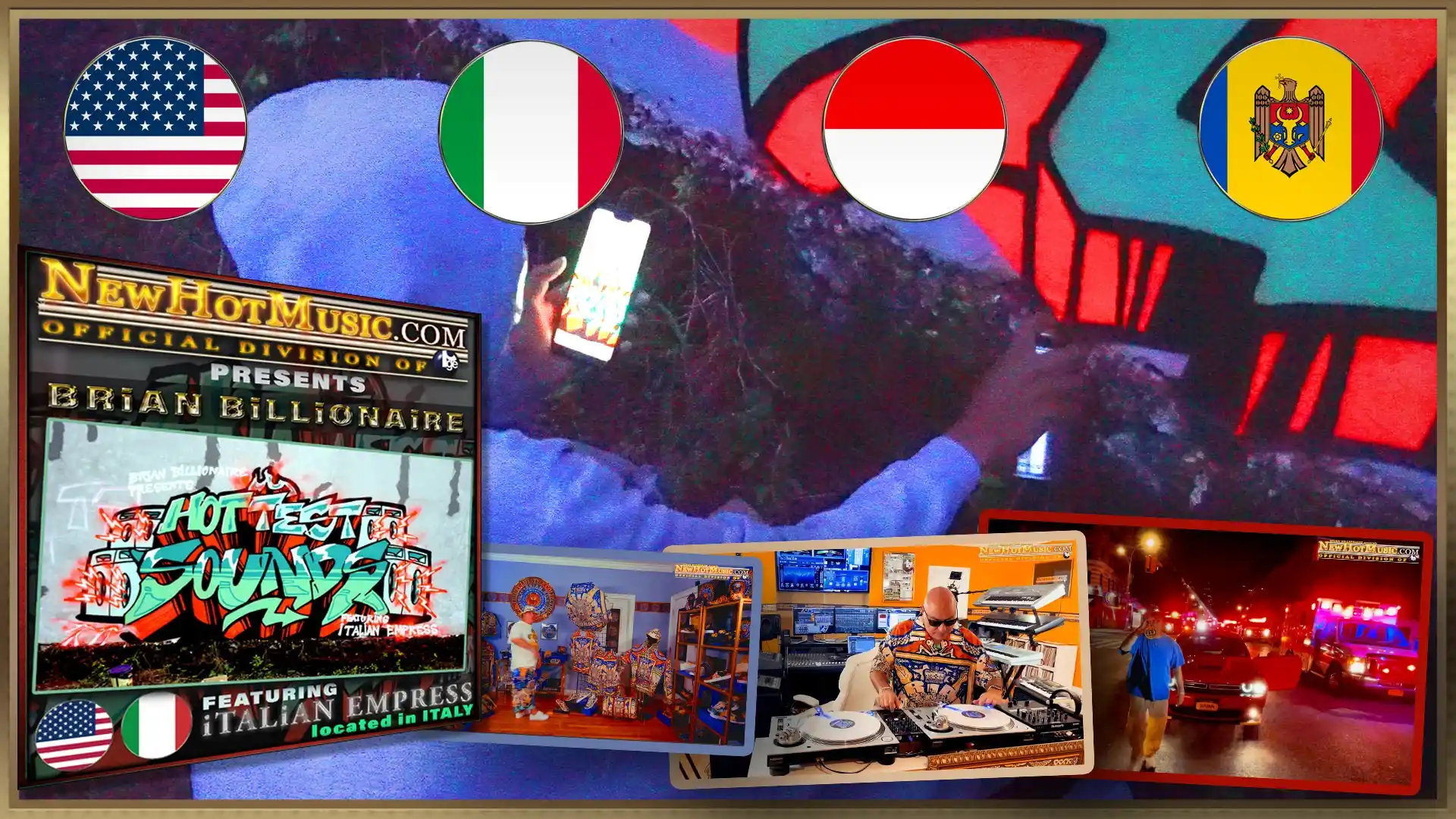 HOTTEST SOUNDS
featuring ITALIAN EMPRESS